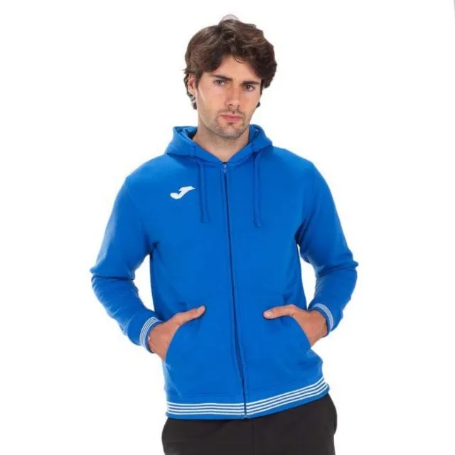 Joma Campus Iii Full Zip Sweatshirt  - White