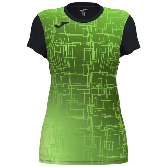 Joma Elite Viii Short Sleeve T-shirt  - Green,Black