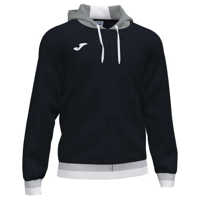 Joma Confort Ii Full Zip Sweatshirt  - Black