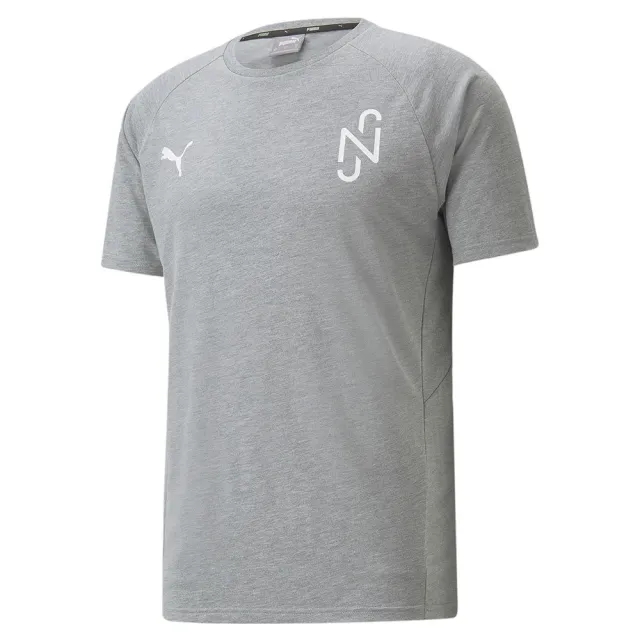Puma Neymar Jr Evostripe Short Sleeve T-shirt  - Grey