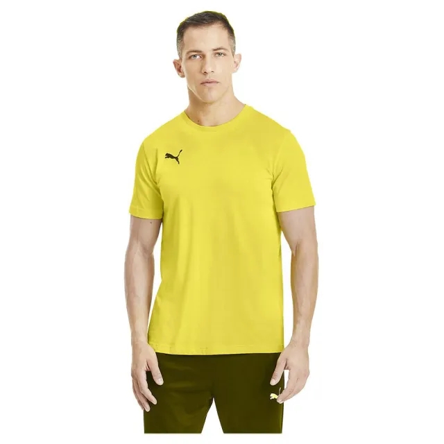 Puma Teamgoal 23 Casuals Short Sleeve T-shirt  - Yellow
