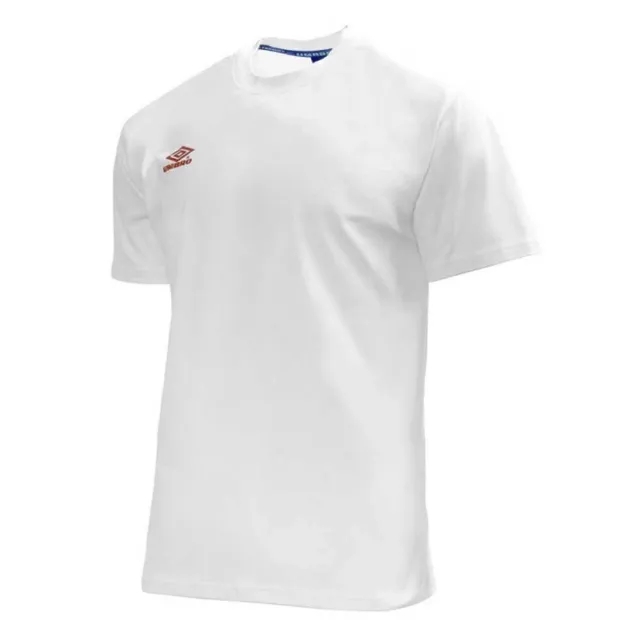 Umbro Classic 2 Crew Short Sleeve T-shirt  - White