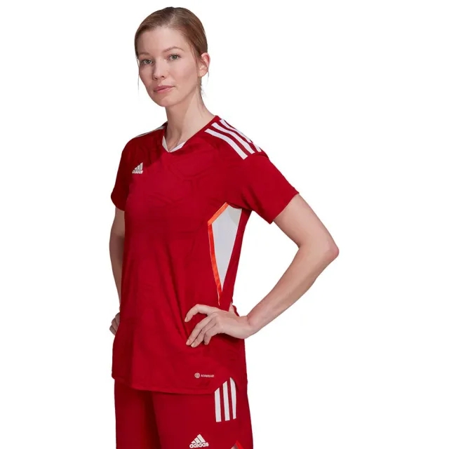 Adidas Condivo 22 Md Short Sleeve T-shirt  - Red