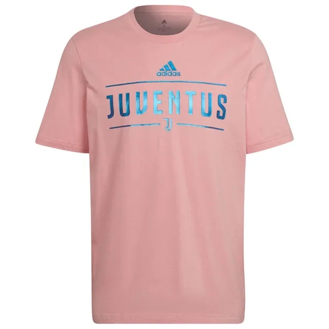 Adidas Juventus Graphic 21/22 Short Sleeve T-shirt  - Pink