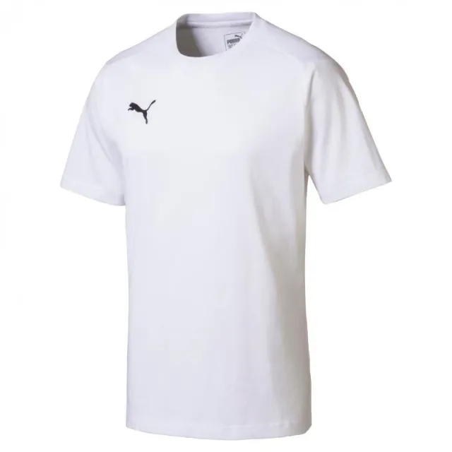 Puma Liga Casuals Short Sleeve T-shirt  - White