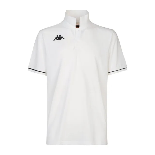 Kappa Barli Short Sleeve Polo  - White
