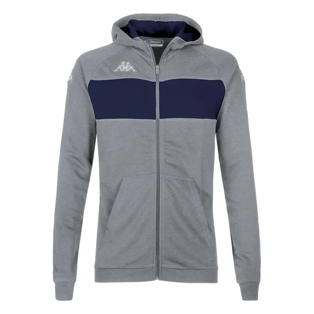 Kappa Dacciozi Full Zip Sweatshirt  - Grey