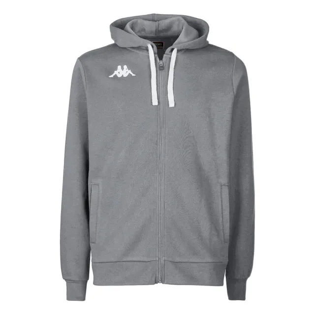 Kappa Banto Full Zip Sweatshirt  - Grey