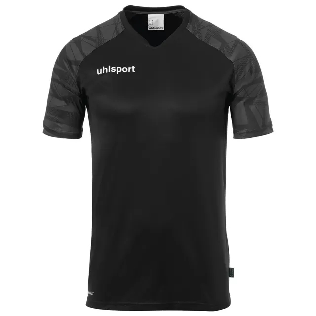 Uhlsport Goal 25 Short Sleeve T-shirt  - Black