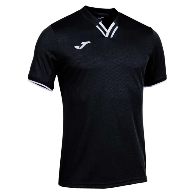 Joma Toletum Iv Short Sleeve T-shirt  - Black