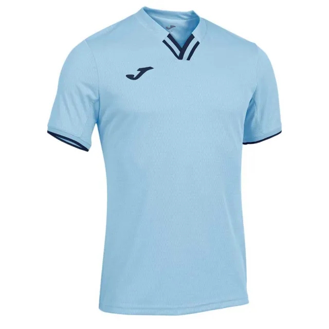 Joma Toletum Iv Short Sleeve T-shirt  - Blue