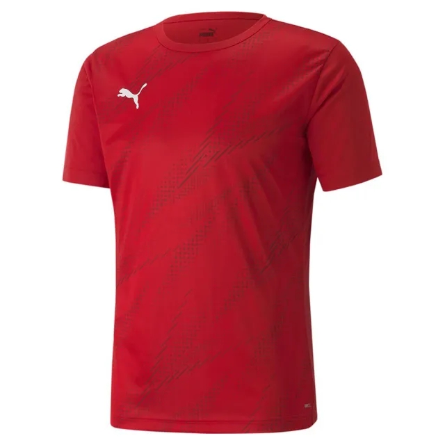 Puma Individualrise Graphic Short Sleeve T-shirt  - Red