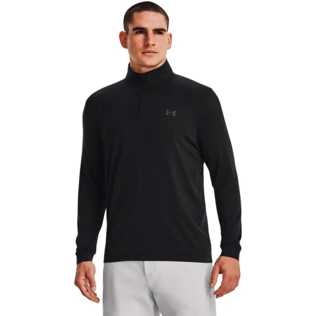 Men's  Under Armour  Playoff ¼ Zip Black / Jet Gray XL