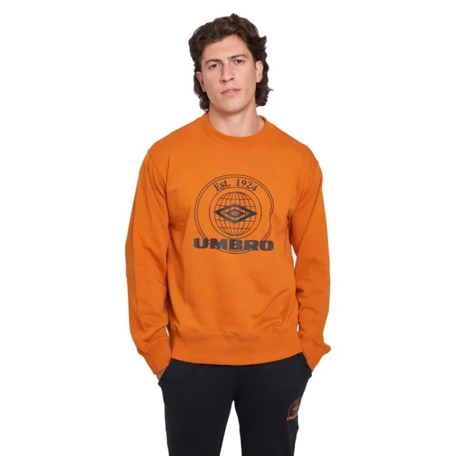 Umbro Collegiate Graphic Sweatshirt  - Orange
