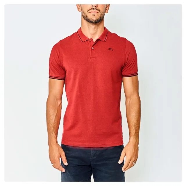 Kappa  EZIO  men's Polo shirt in Red