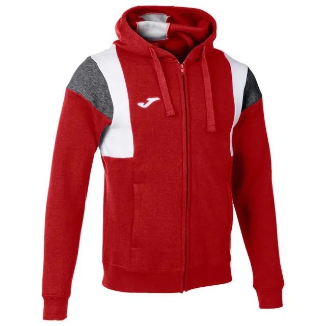 Joma Confort Iii Full Zip Sweatshirt  - Red