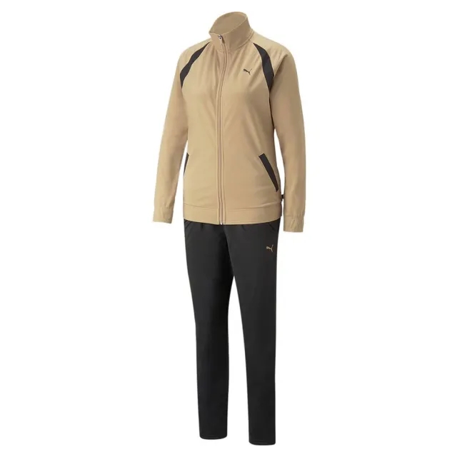 Puma Classic Tricot Tracksuit  - Beige