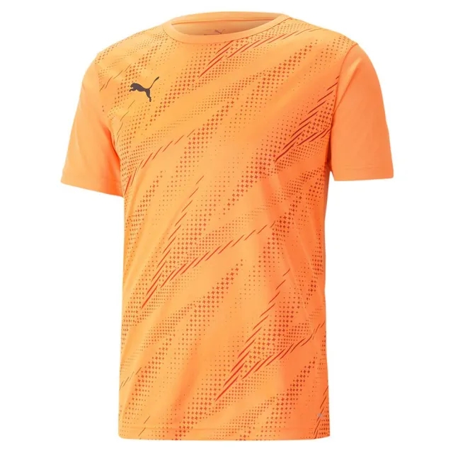 Puma Individualrise Graphic Short Sleeve T-shirt  - Orange