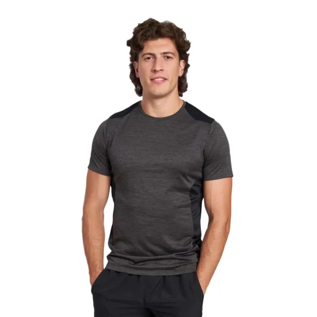 Umbro Pro Training Marl Poly Short Sleeve T-shirt  - Grey