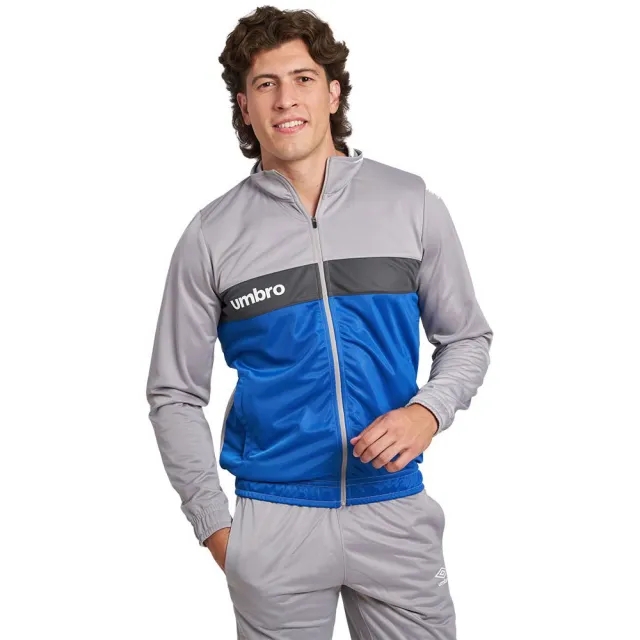 Umbro Sportswear Tracksuit Jacket  - Blue,Grey