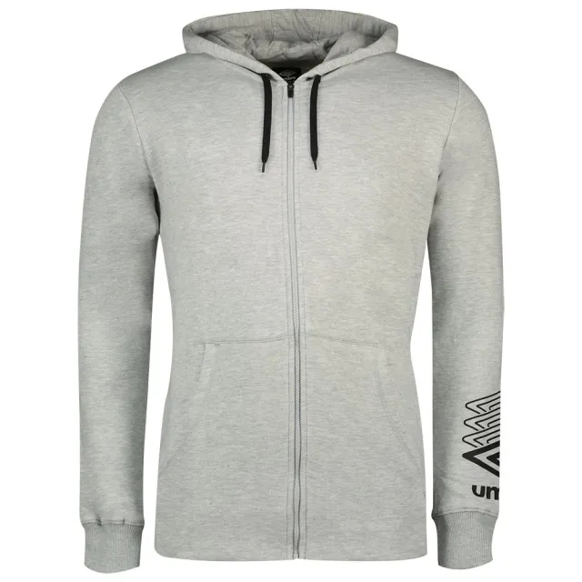 Umbro Terrace Full Zip Sweatshirt  - Grey