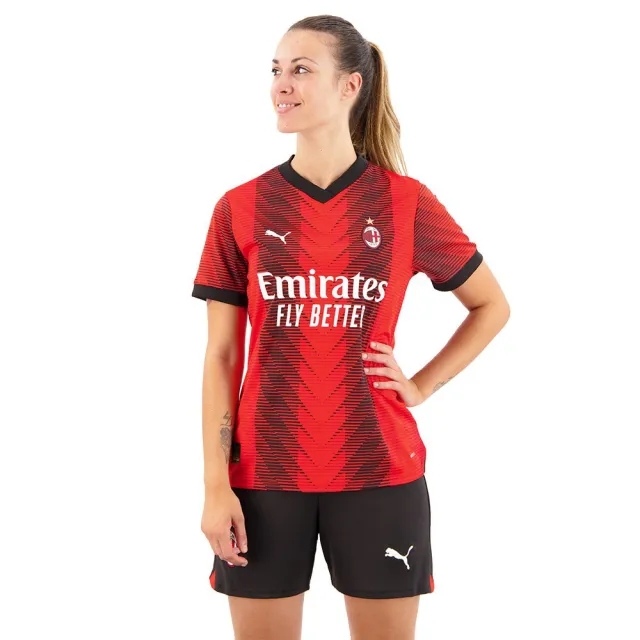 Puma AC Milan Womens SS Home Shirt 2023/24