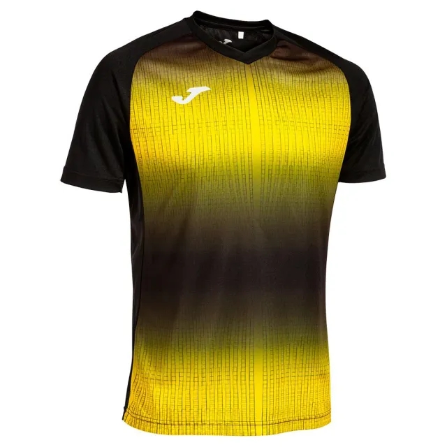 Joma Tiger V Short Sleeve T-shirt  - Yellow,Black