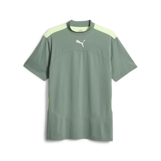 Puma Individual Winterize Short Sleeve T-shirt  - Green