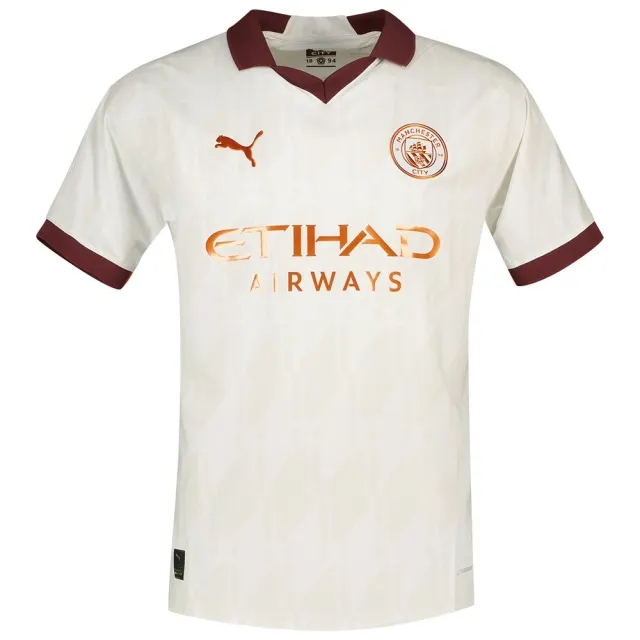 Puma Manchester City Mens SS Player Issue Away Shirt 2023/24