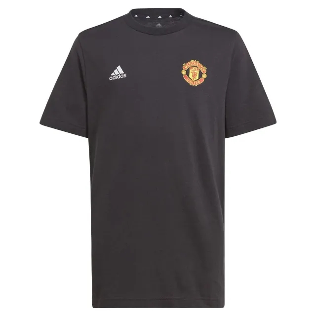 Adidas Manchester United Fc 23/24 Junior Short Sleeve T-shirt  - Grey