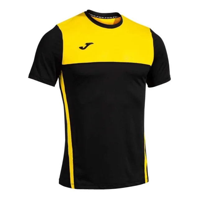 Joma 103166109 Short Sleeve T-shirt  - Yellow,Black