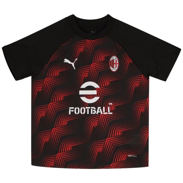 Puma AC Milan Kids SS Home Shirt 2023/24