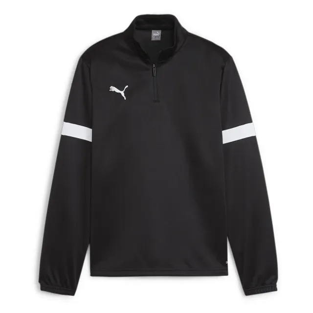Puma Individualrise Junior Half Zip Sweatshirt  - Black