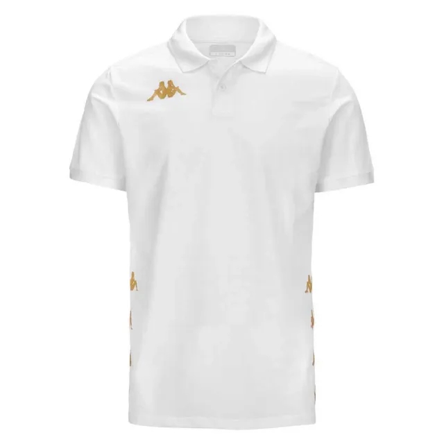 Kappa Gastio Short Sleeve Polo  - White