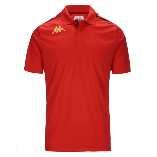 Kappa Ghiolo Short Sleeve Polo  - Red