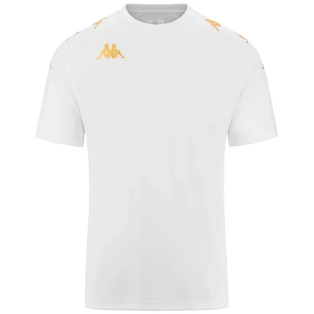 Kappa Gianto Short Sleeve T-shirt  - White