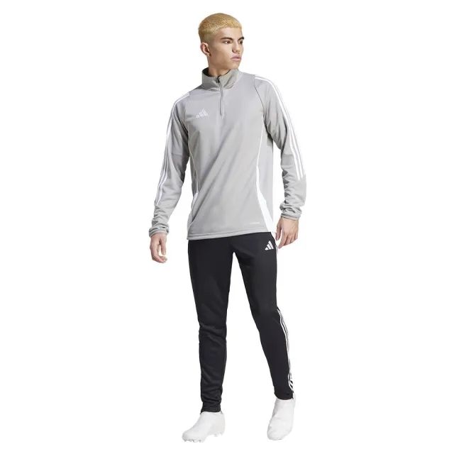 Adidas Tiro24 Half Zip Sweatshirt  - Grey
