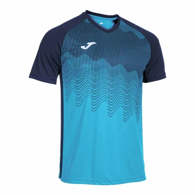 Joma Tiger Vi Short Sleeve T-shirt  - Blue