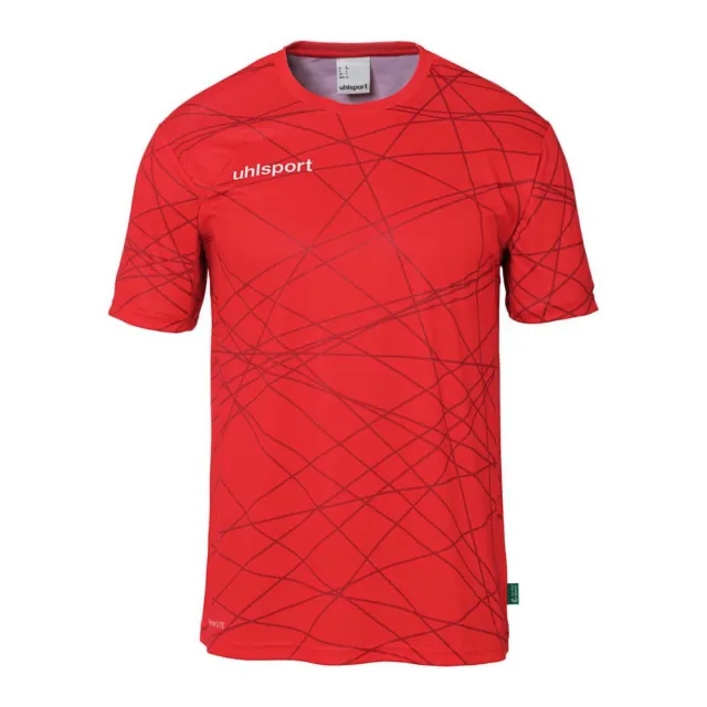 Uhlsport Prediction Short Sleeve T-shirt  - Red