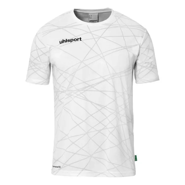 Uhlsport Prediction Short Sleeve T-shirt  - White