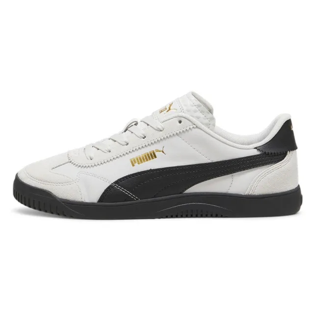 Puma Unisex Club 5V5 White/Black Trainers Leather