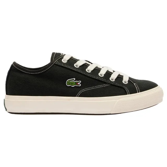 Lacoste Men's Backcourt Trainers - Black & Off White