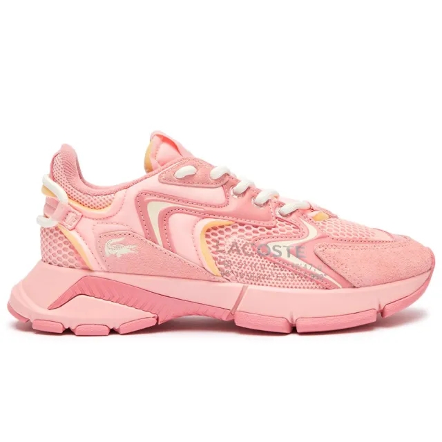 Lacoste l003 neo trainers in pale pink