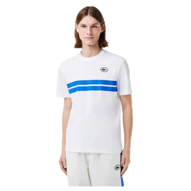 Lacoste Heritage Print Cotton T-Shirt