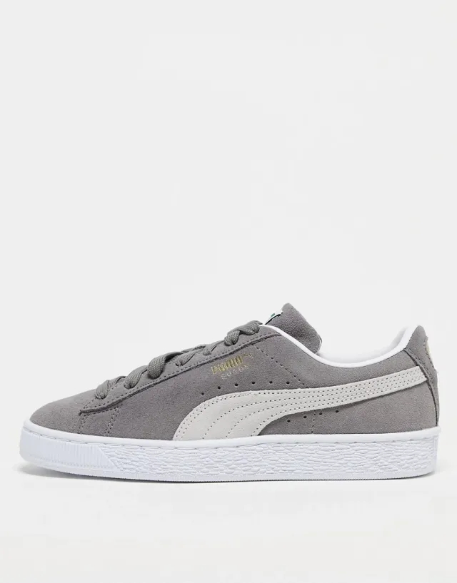 Puma  SUEDE  men's Shoes (Trainers) in Grey