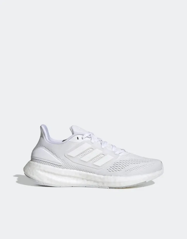 Adidas Running Pureboost 22 Trainers In White