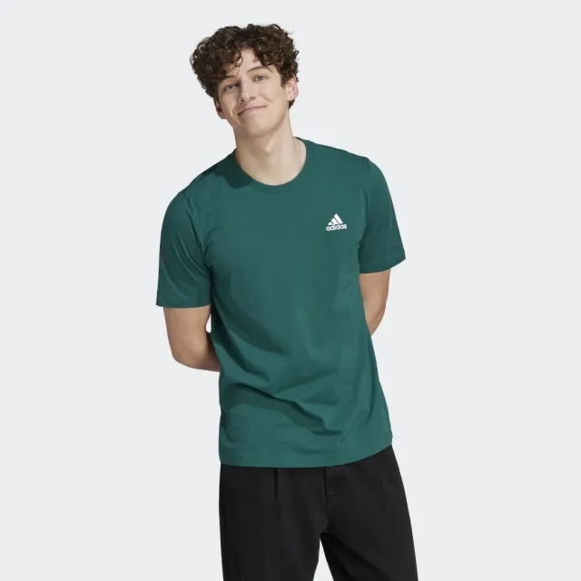 Adidas Sportswear T-Shirt In Dark Green