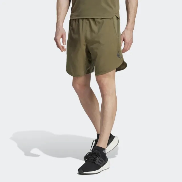 Adidas Training Design 4 Training Shorts In Khaki-Green