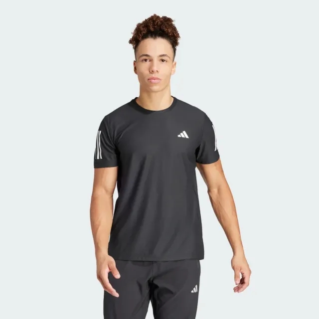 Adidas Running Own The Run T-Shirt In Black