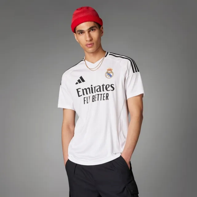 adidas Real Madrid Mens SS Home Shirt 2024/25